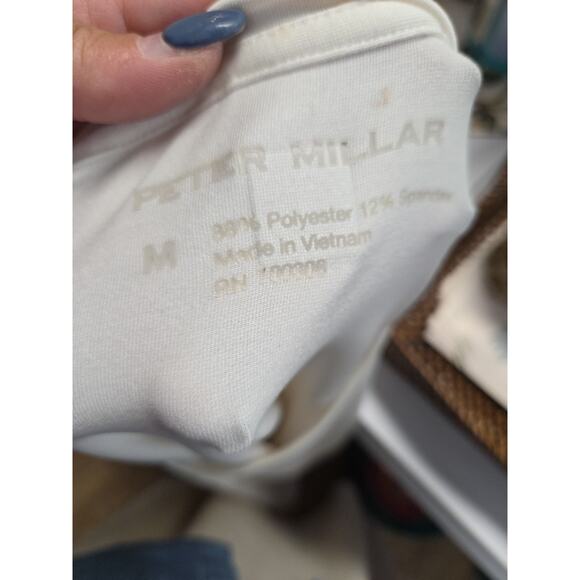 Peter Millar Vinyasa Womens Performance White Long Sleeve Size Medium - Picture 13 of 14